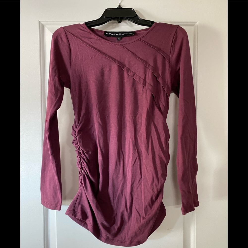 Stowaway Collection Maternity Long Sleeve